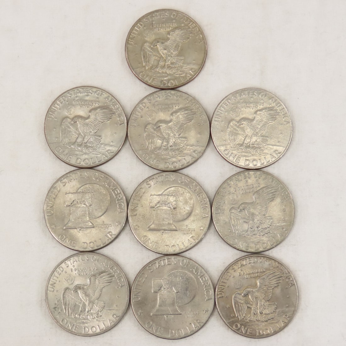 100 Mixed Date Eisenhower Dollars - 19