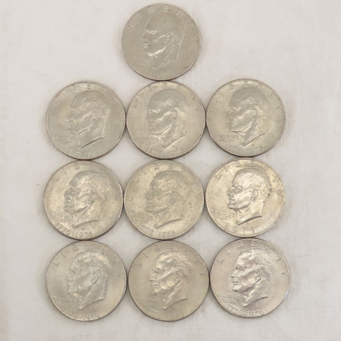 100 Mixed Date Eisenhower Dollars - 20