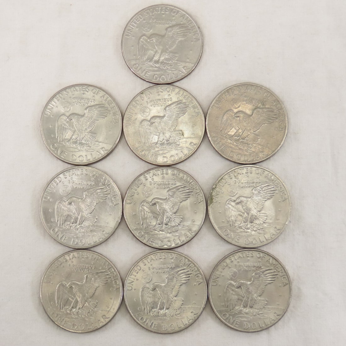 100 Mixed Date Eisenhower Dollars - 3