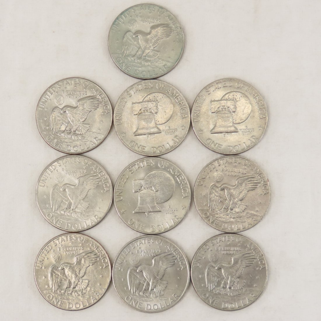 100 Mixed Date Eisenhower Dollars - 5