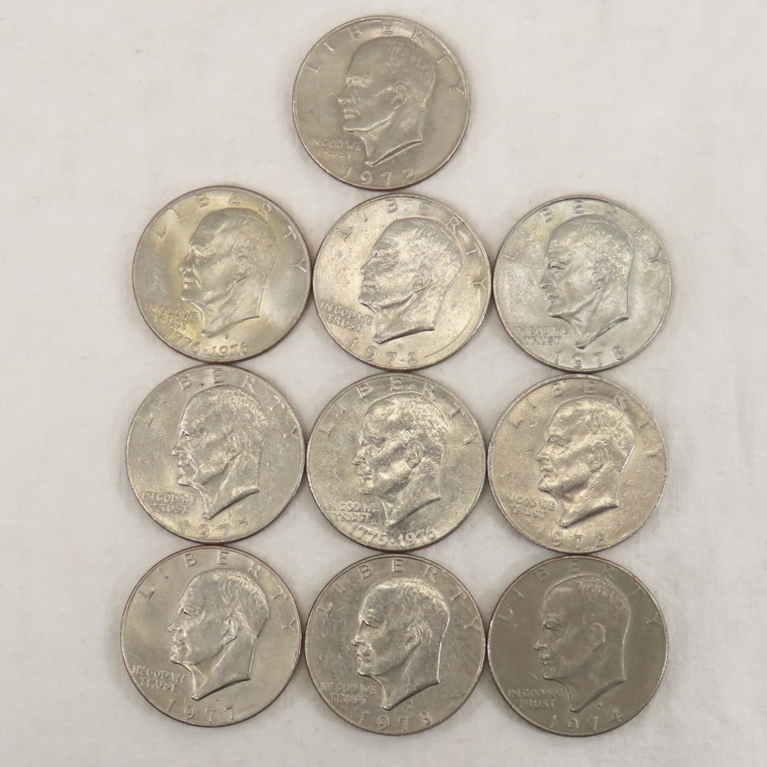 100 Mixed Date Eisenhower Dollars - 6