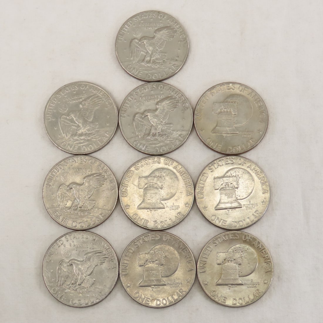 100 Mixed Date Eisenhower Dollars - 9