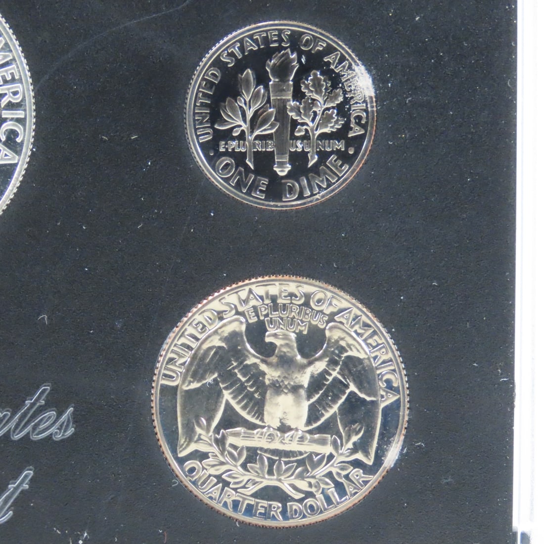 2 1968 & 2 1969 US Silver Proof Sets in boxes - 16