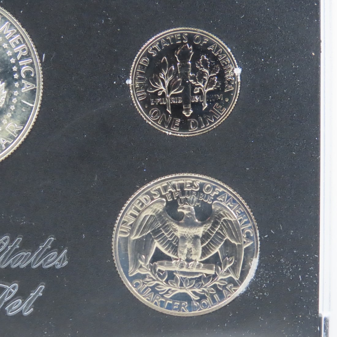 2 1968 & 2 1969 US Silver Proof Sets in boxes - 6