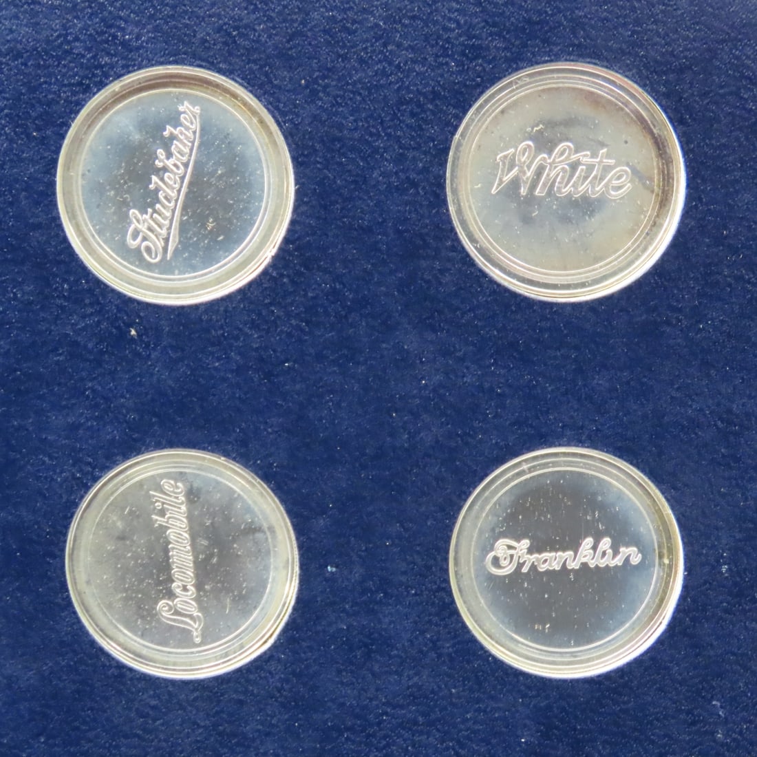 Franklin Mint Sterling Silver Antique Car Coins - 4