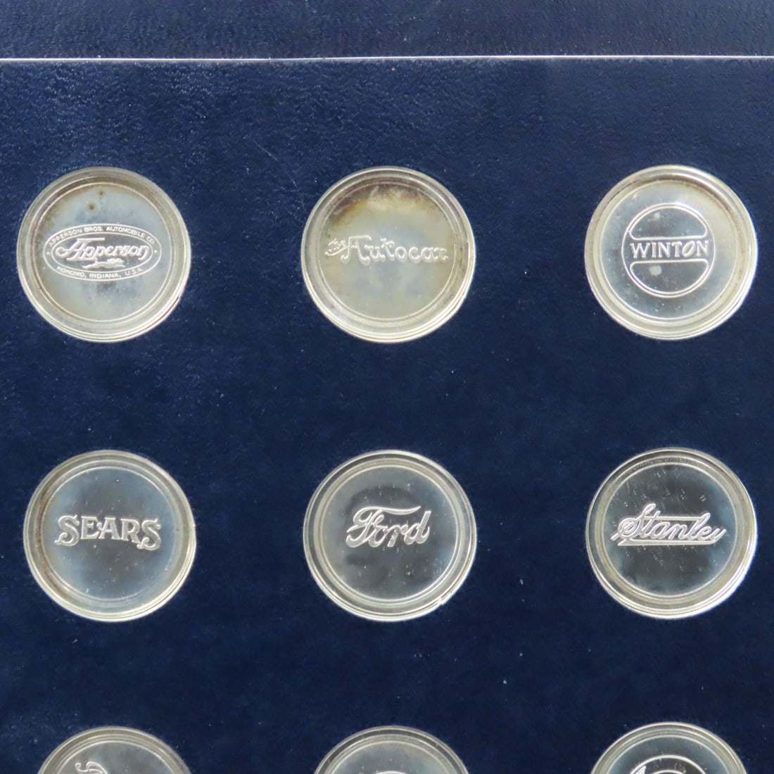 Franklin Mint Sterling Silver Antique Car Coins - 6