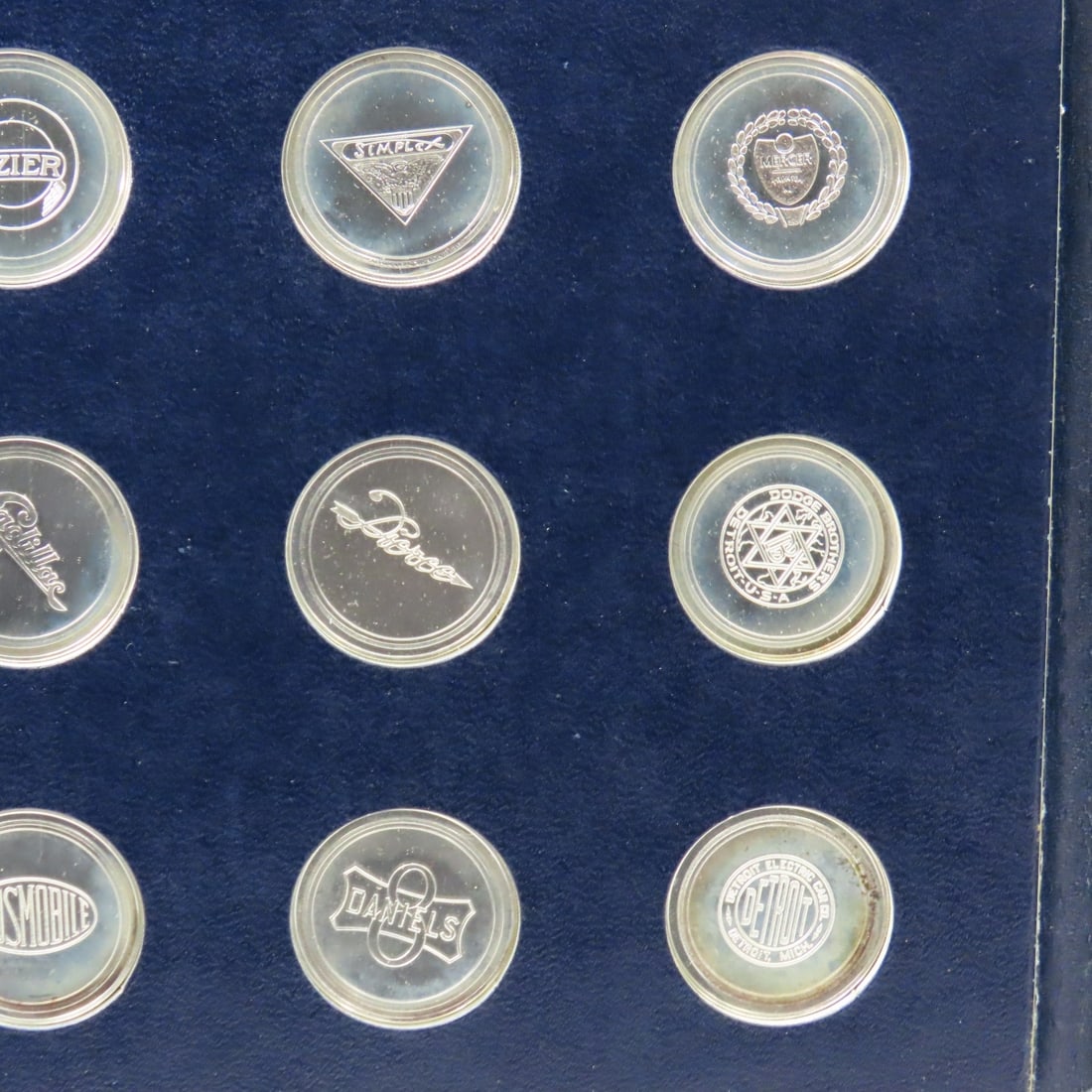 Franklin Mint Sterling Silver Antique Car Coins - 8