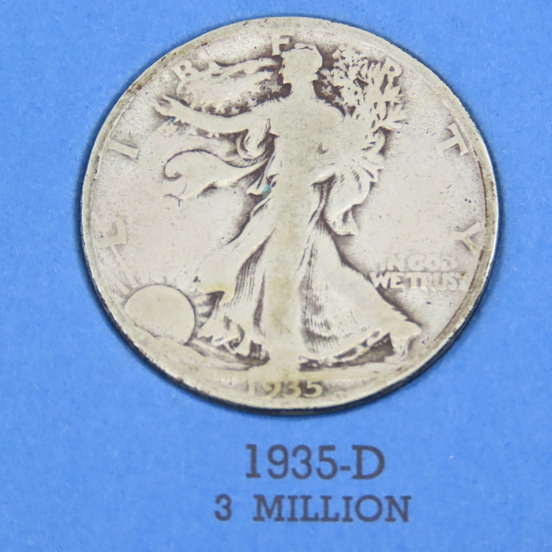 8 Walking Liberty Silver Half Dollars in books - 7