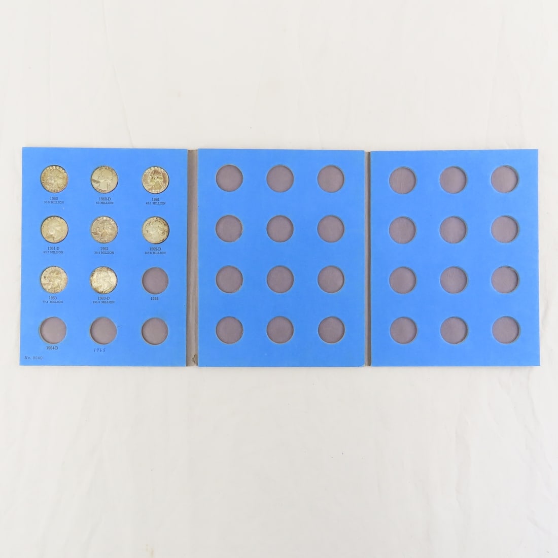 14 Silver Quarters in 2 books - 6