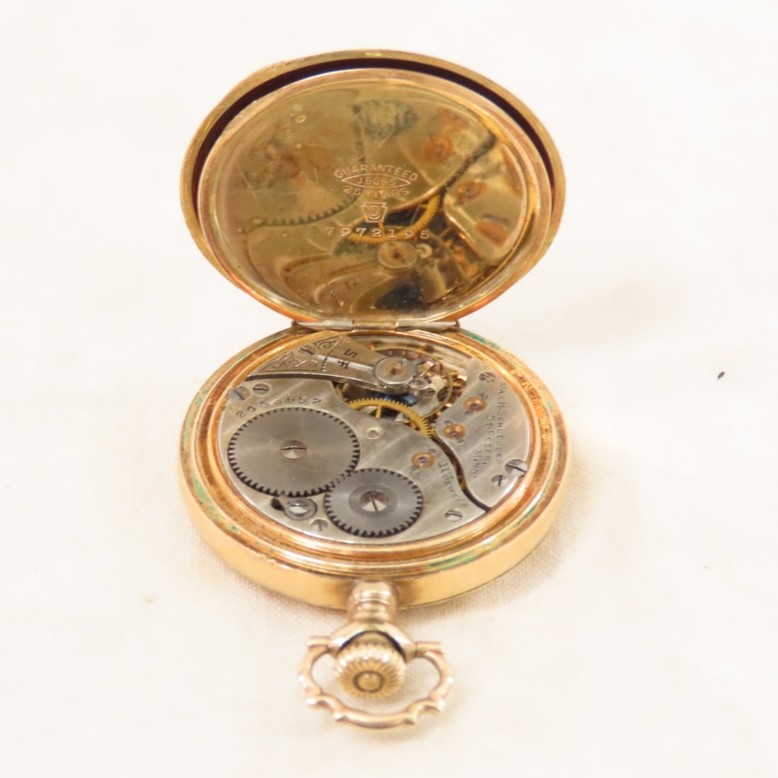 Max H Schleuder St. Peter Minn Pocket Watch - 8