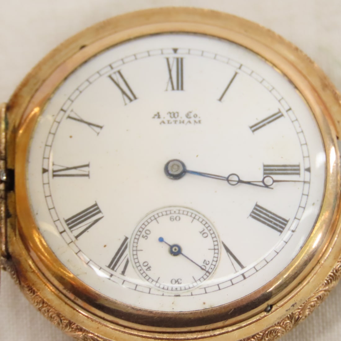 1889 American Waltham Co Pocket watch With Chain - 2