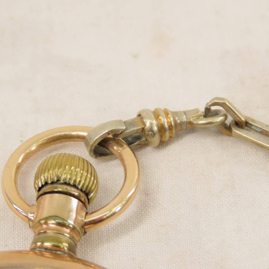 Hampden Working 17 jewel Open Face Pocket Watch - 7