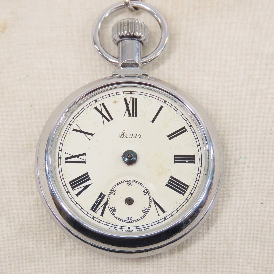 4 Pocket Watches & Hair Fob for Parts - 16