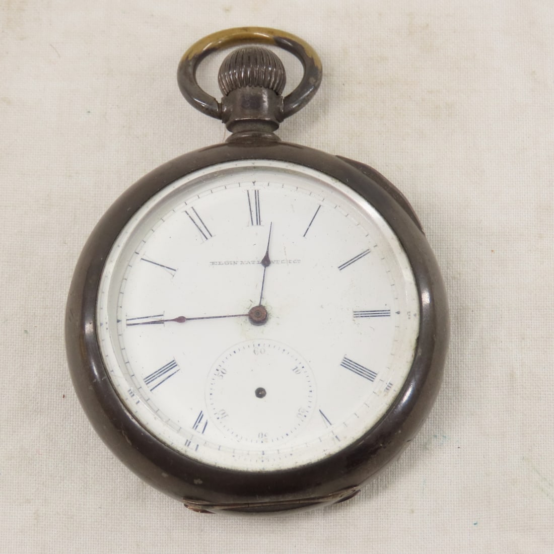 4 Pocket Watches & Hair Fob for Parts - 9