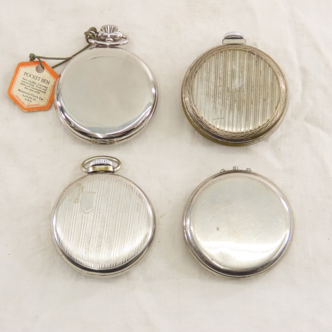 20+ Pocket Watches for parts & repair - 3