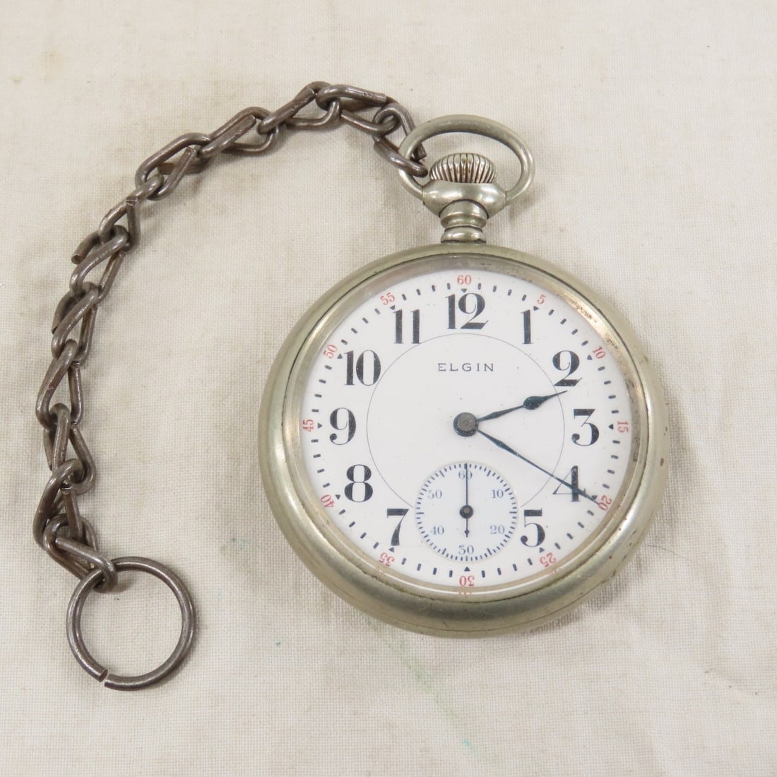 Elgin, Hampden & Key Wind pocket Watches & Parts - 7