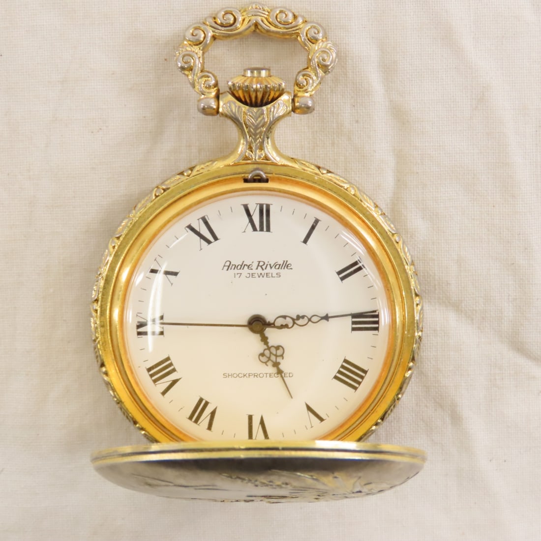 4 windup & 3 quartz pocket watches - 11