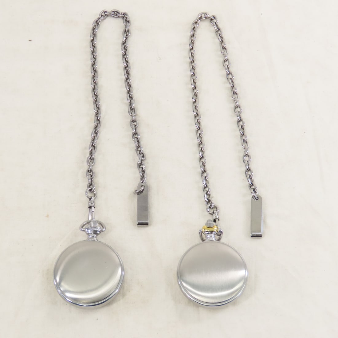 4 windup & 3 quartz pocket watches - 13