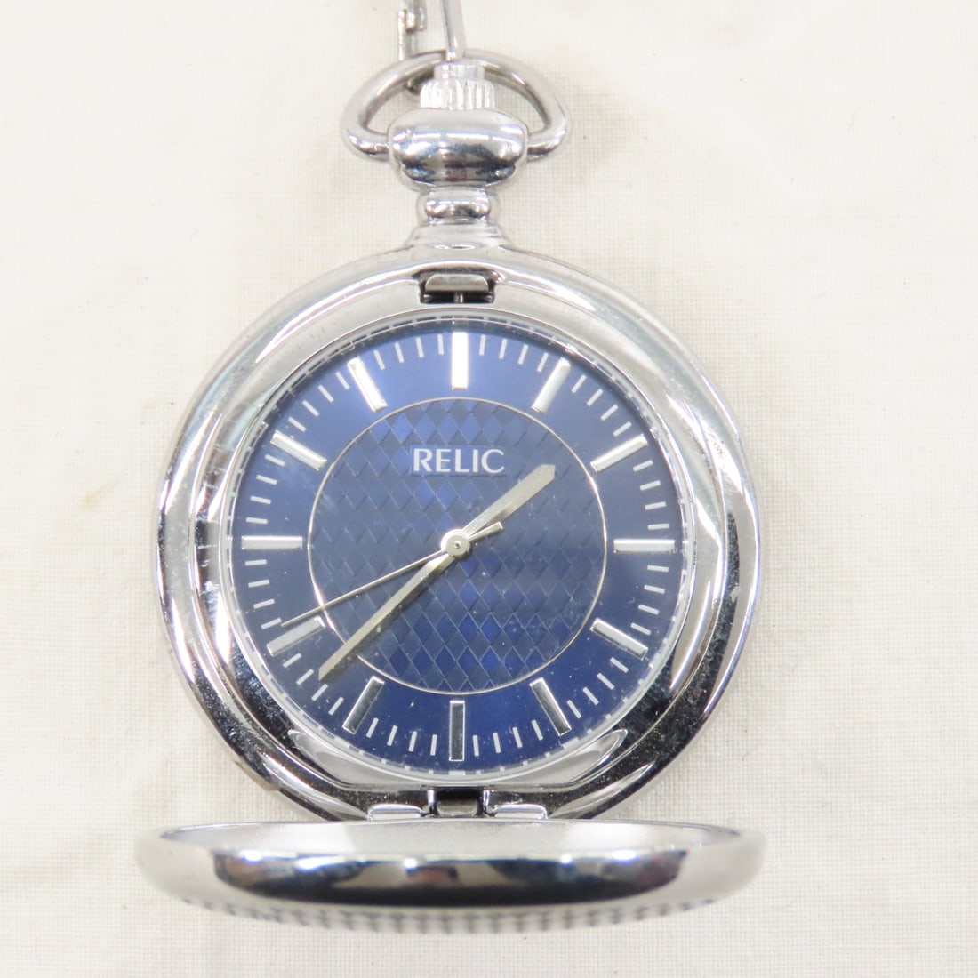 4 windup & 3 quartz pocket watches - 14