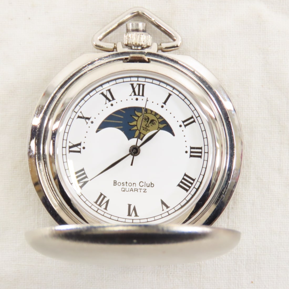 4 windup & 3 quartz pocket watches - 18