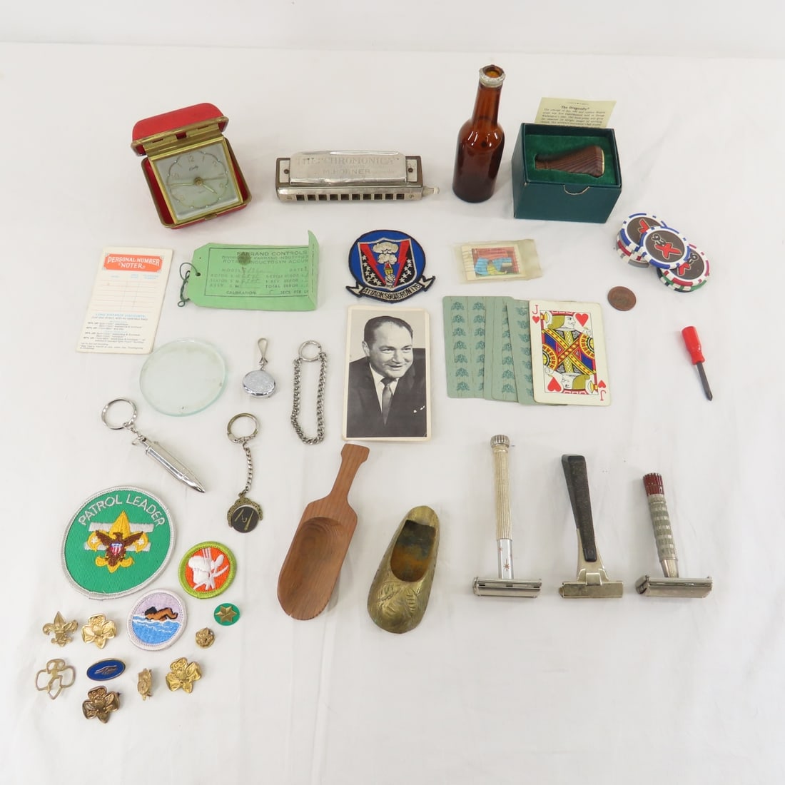 Chromonica, Boy Scout Insignia, Razors, & More (1 of 17)
