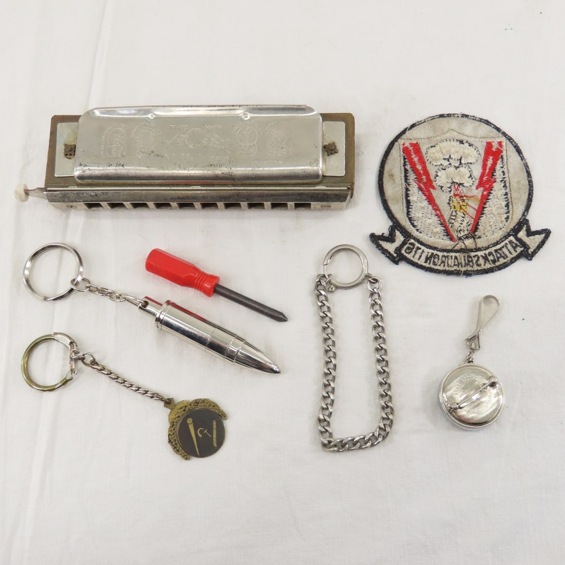Chromonica, Boy Scout Insignia, Razors, & More - 8