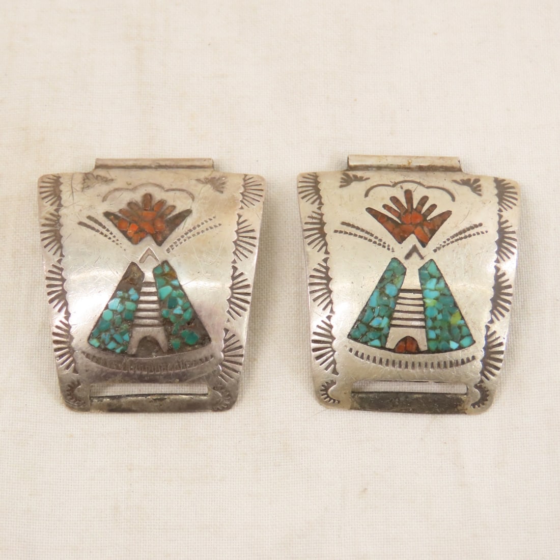 Sterling & Other Watch Bracelet Links - 9