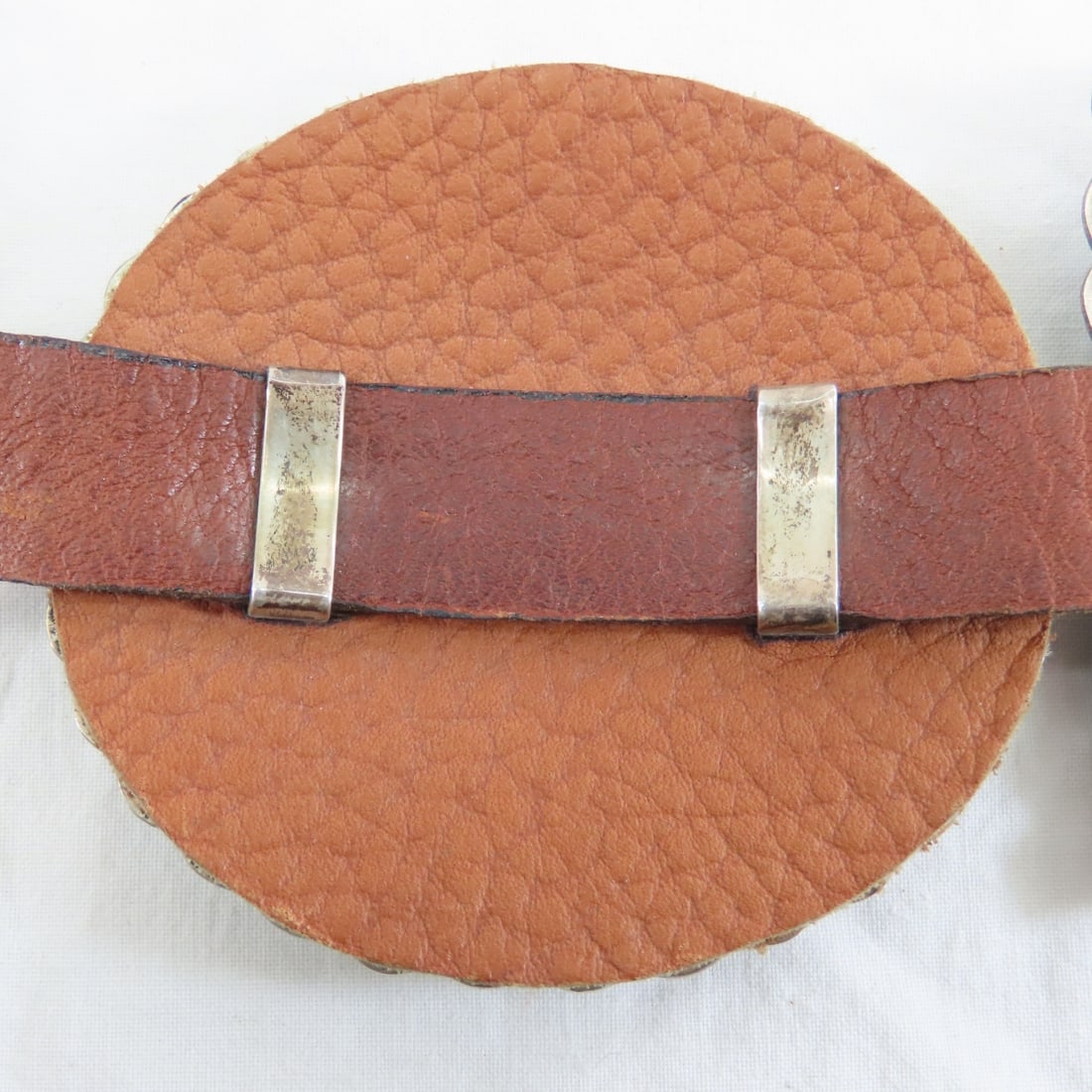 Gary Reeves Navajo Sterling Concho Belt - 13