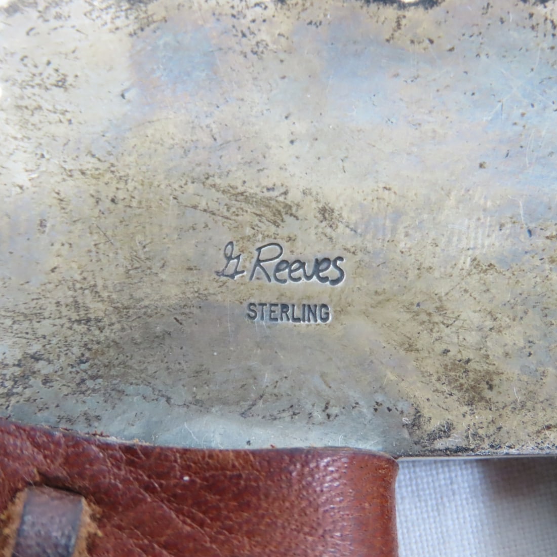 Gary Reeves Navajo Sterling Concho Belt - 6