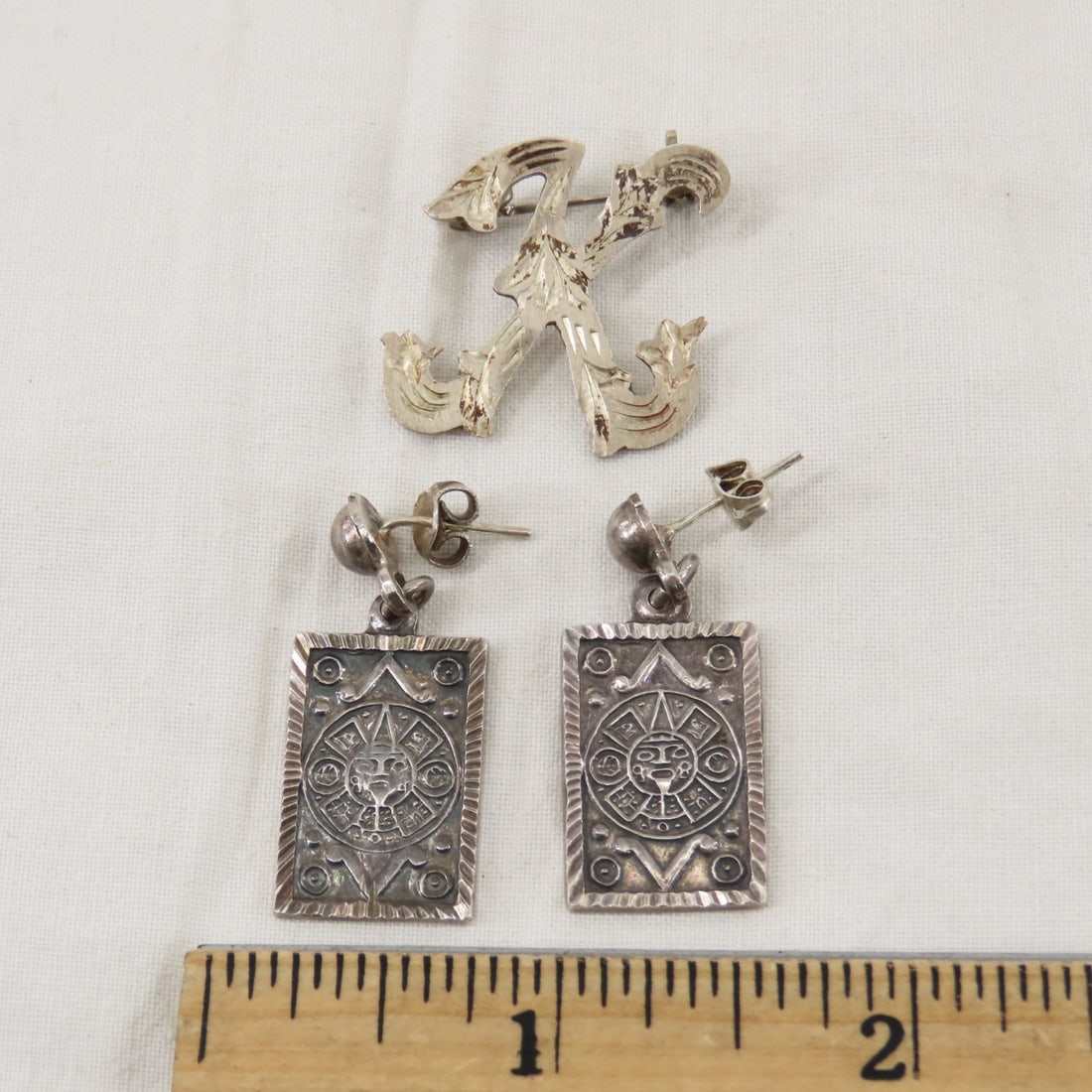 125+ grams Sterling Silver Mexico Jewelry - 18