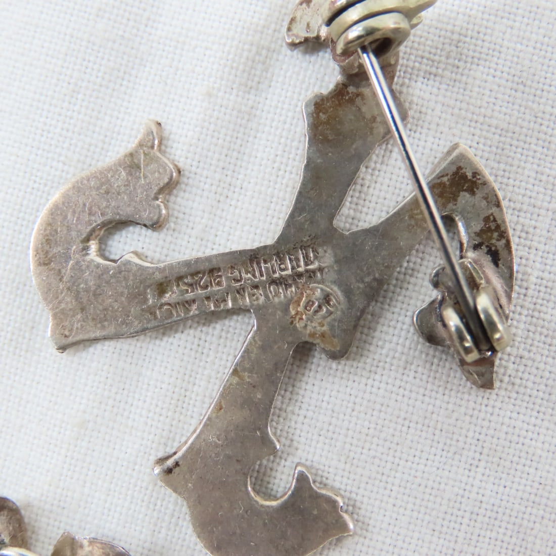 125+ grams Sterling Silver Mexico Jewelry - 20