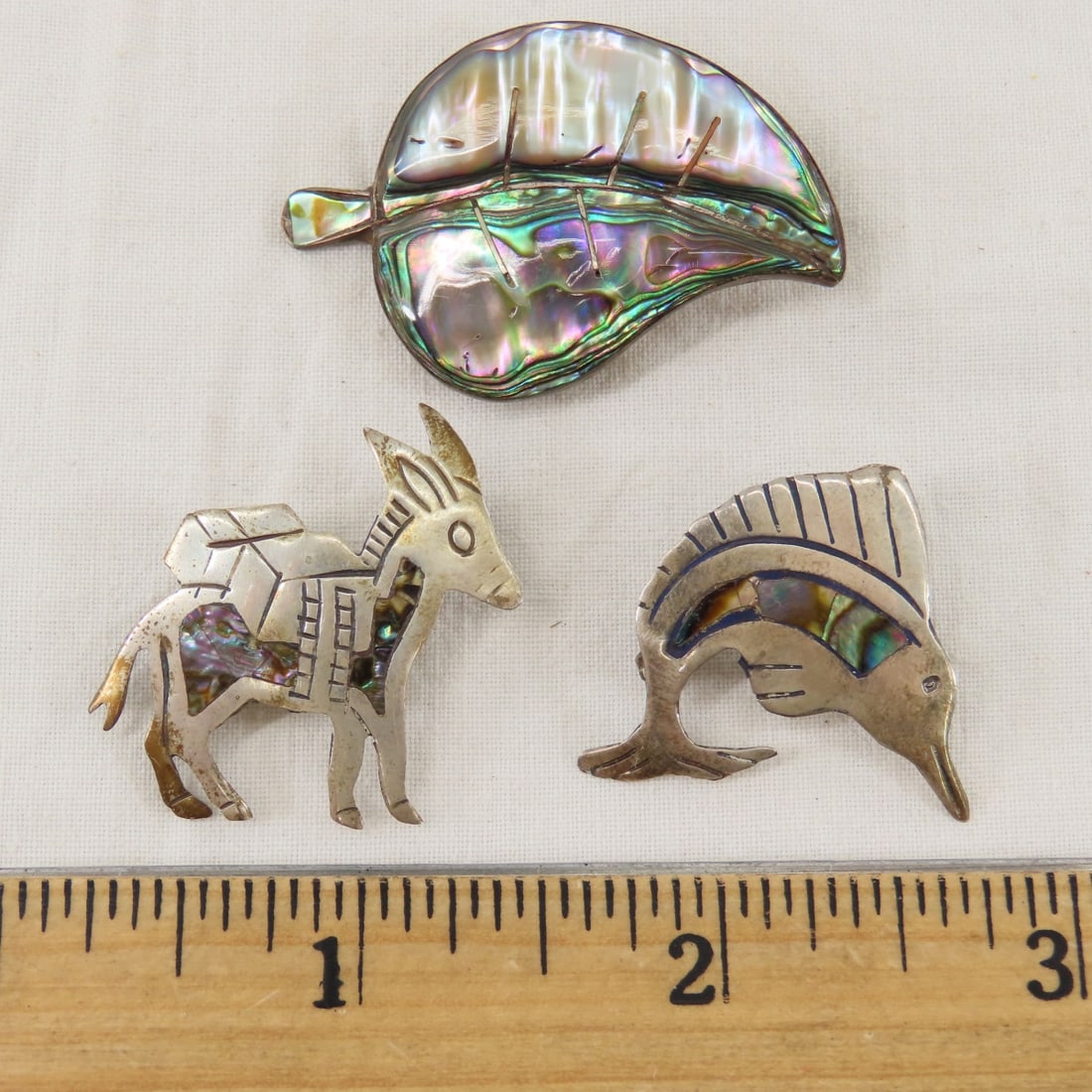 125+ grams Sterling Silver Mexico Jewelry - 6