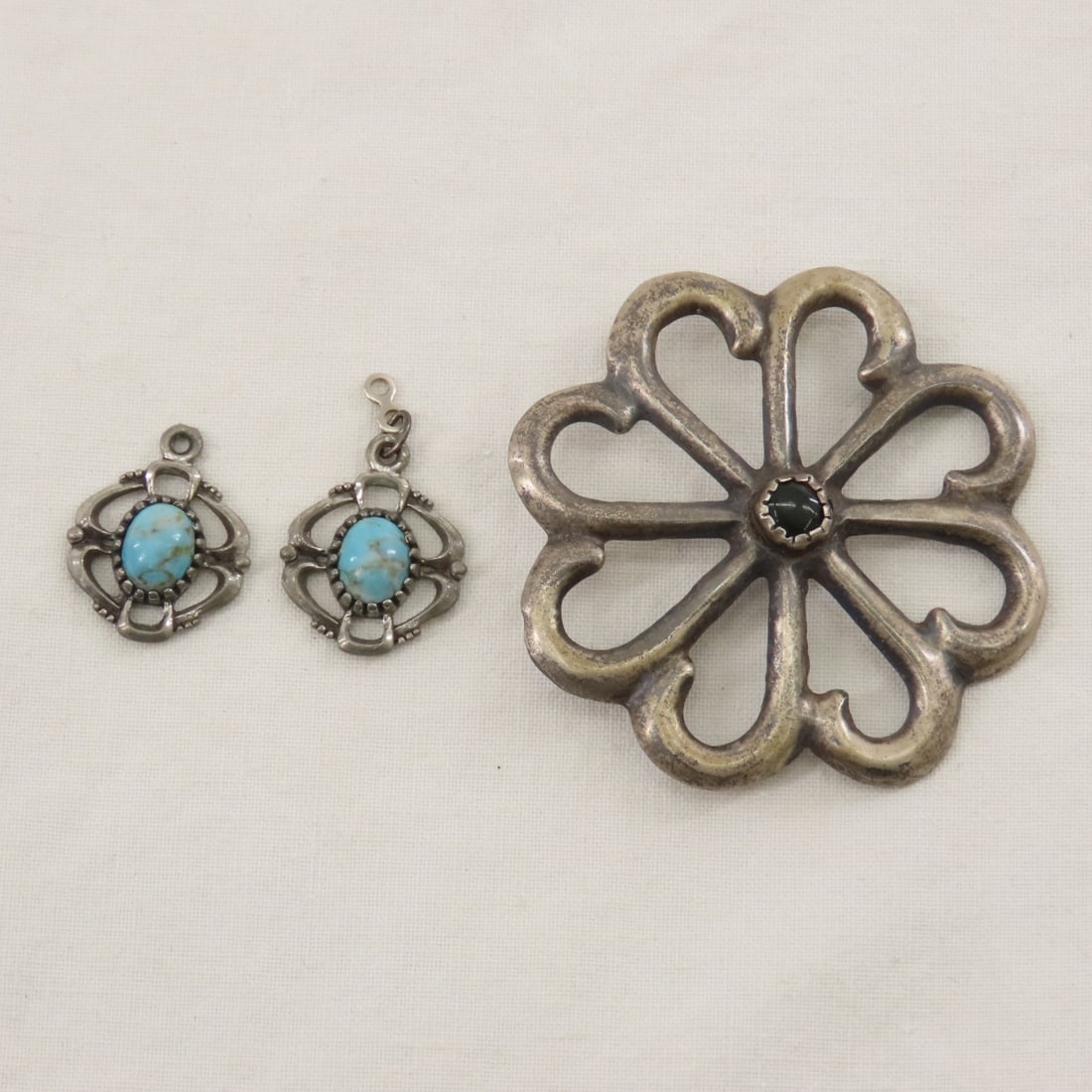 3 Cuff Bracelets, Belt Buckle, Brooch & More - 13