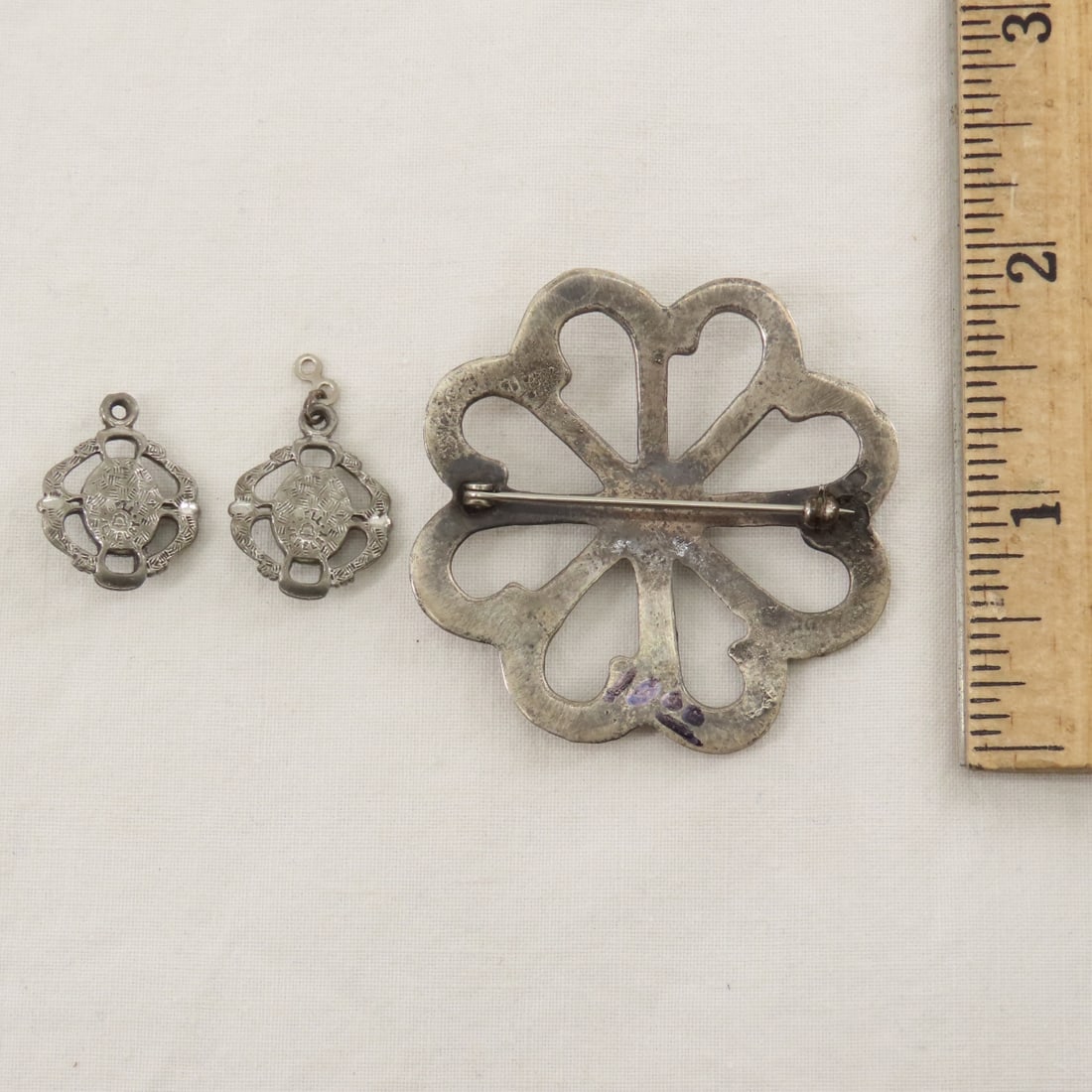 3 Cuff Bracelets, Belt Buckle, Brooch & More - 14