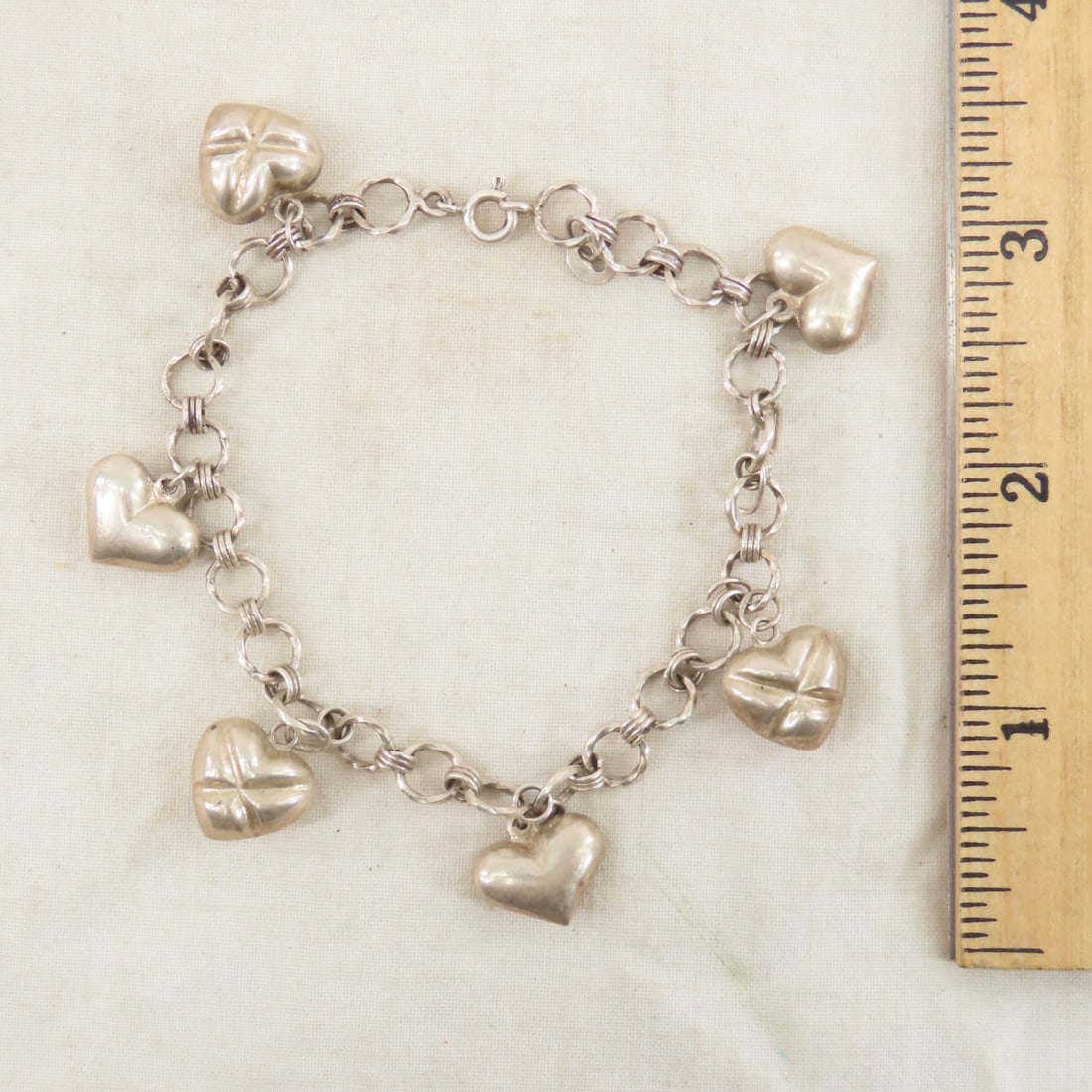 2 Sterling Silver Bracelets 41.9 gtw - 8
