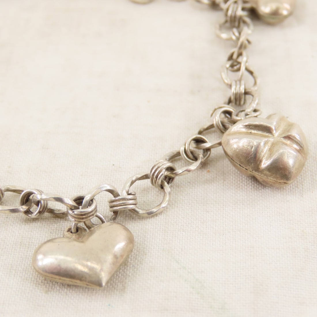 2 Sterling Silver Bracelets 41.9 gtw - 9