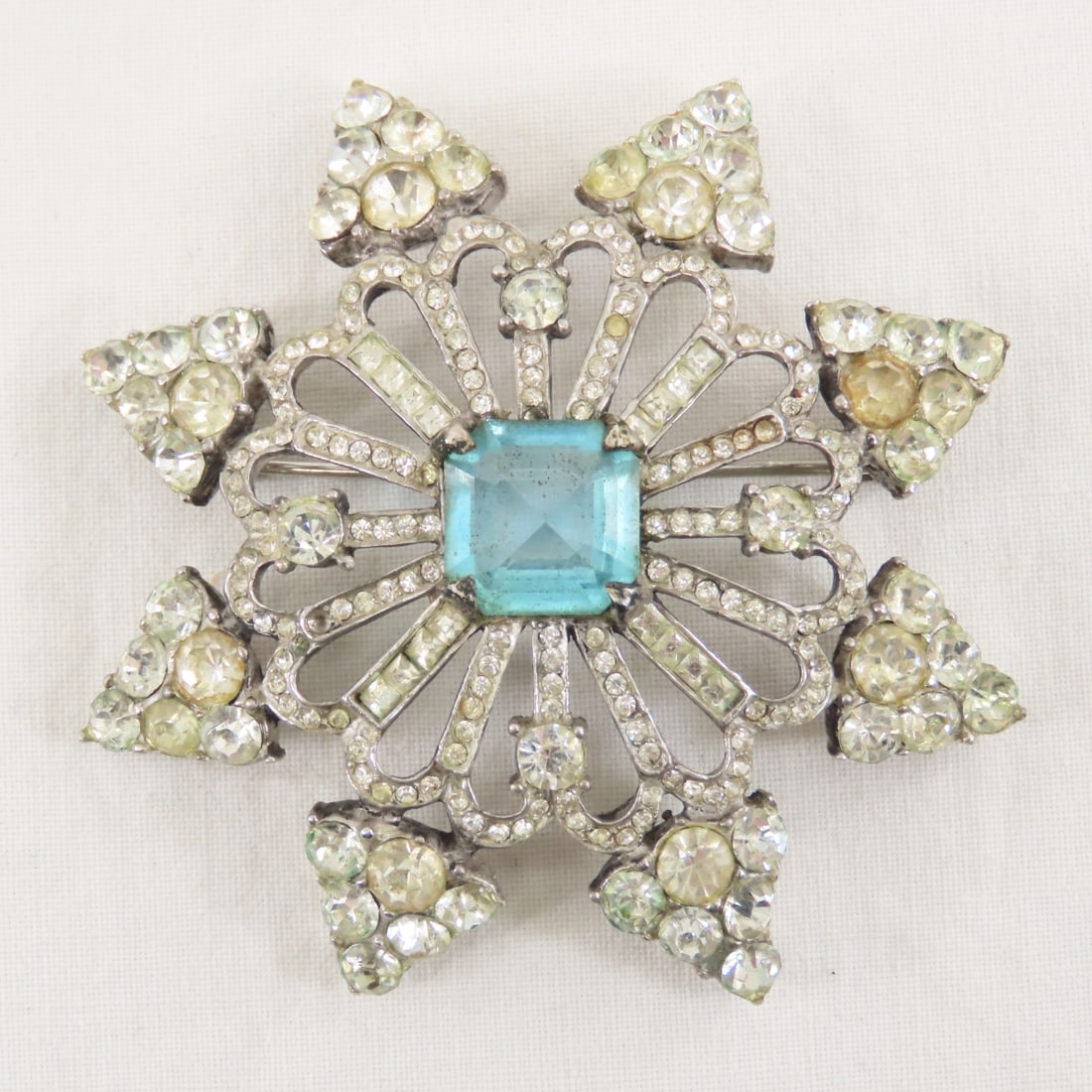 Sterling Silver Brooch & Vermeil Bee Brooch 48.1g - 2