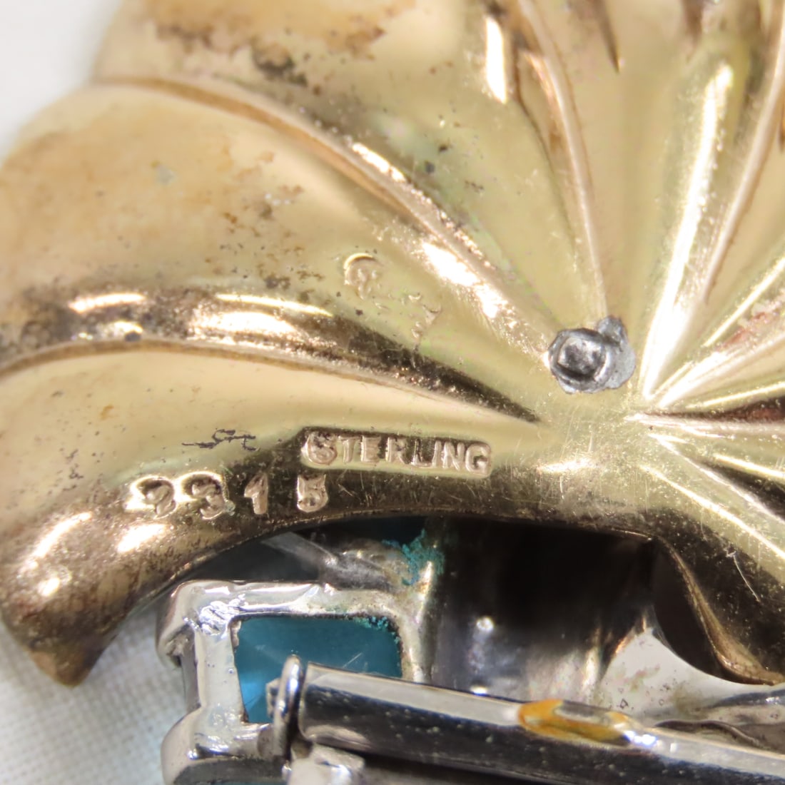 Marcel Boucher Signed Sterling Silver Fur Clip - 3