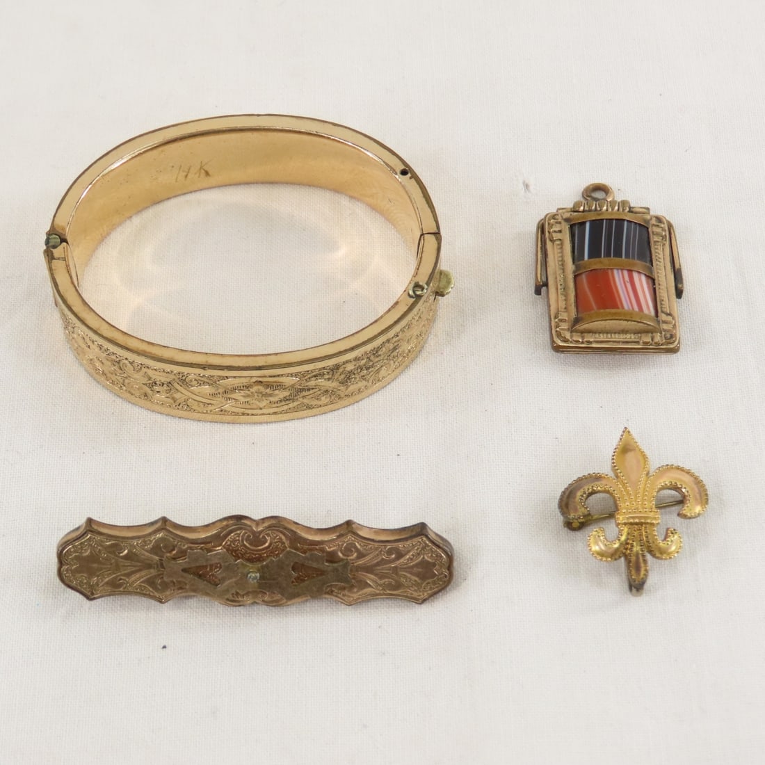 Antique, Gold Filled, Cameo & Other Jewelry - 13