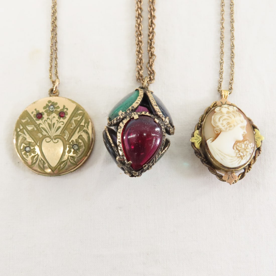 Antique, Gold Filled, Cameo & Other Jewelry - 4