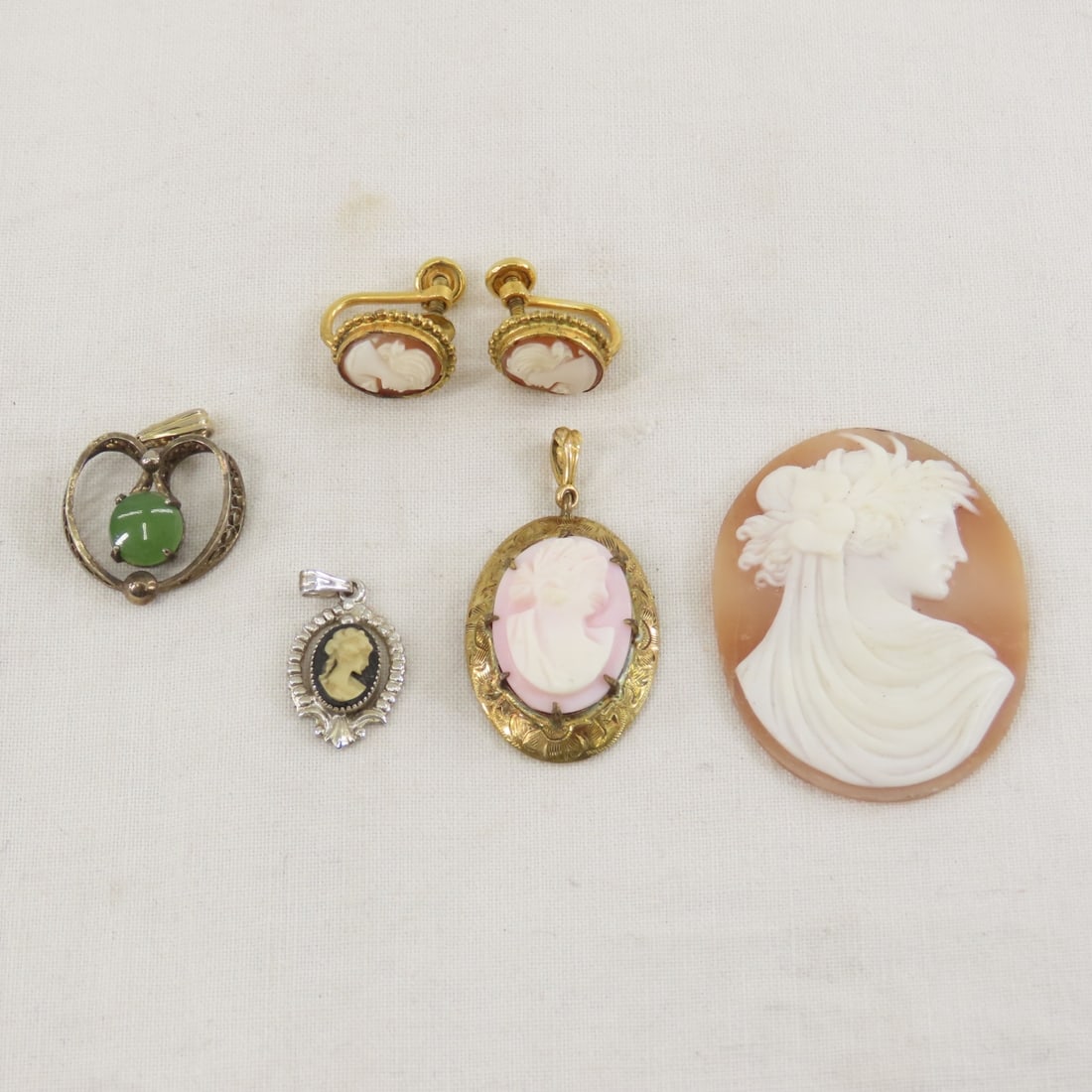 Antique, Gold Filled, Cameo & Other Jewelry - 5