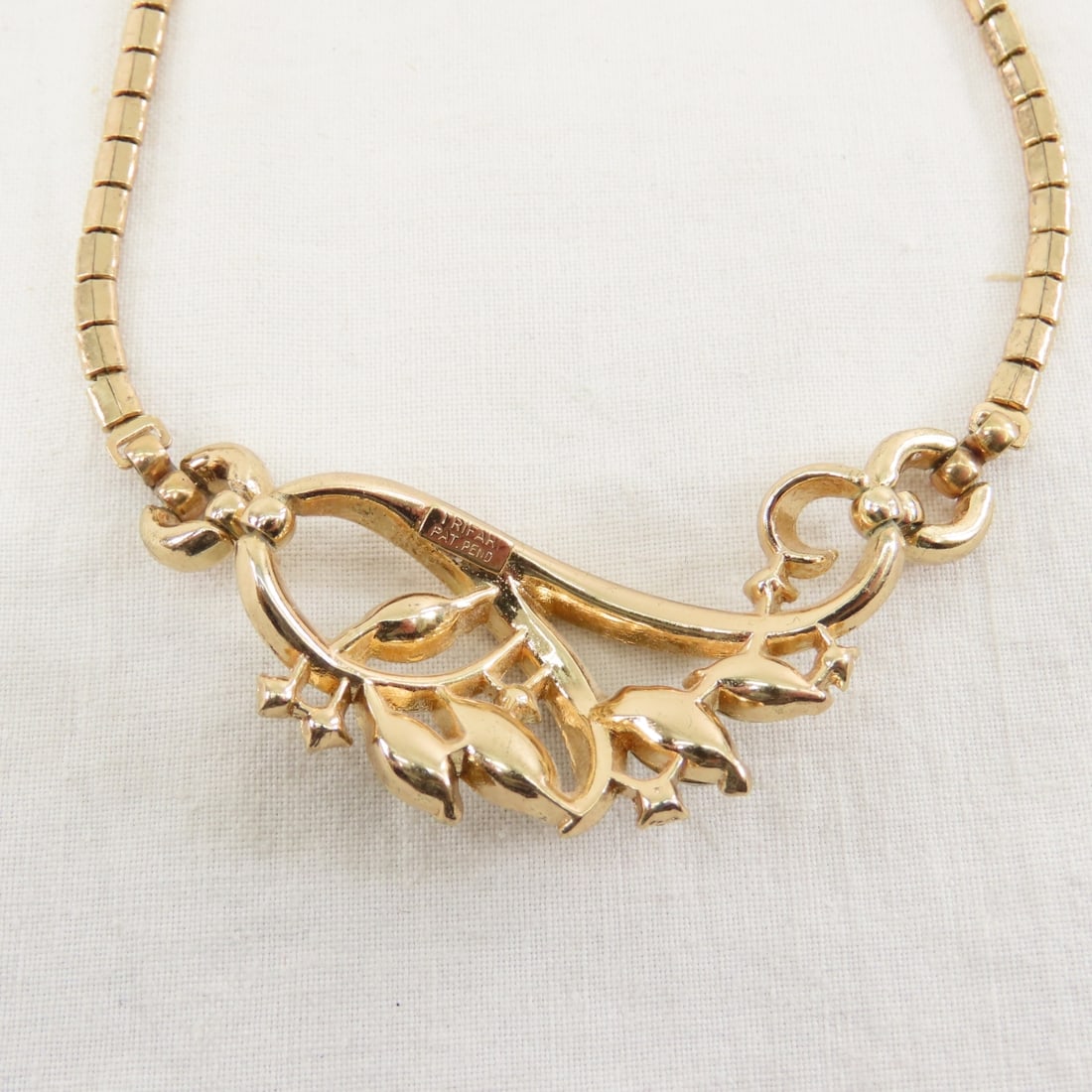 Trifari Alfred Philippe Necklace and Earring Set - 5