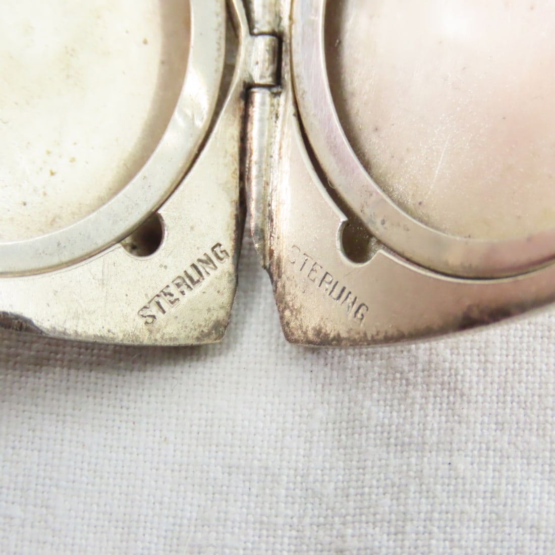 Vintage Sterling Silver Heart Jewelry 81+ grams - 12