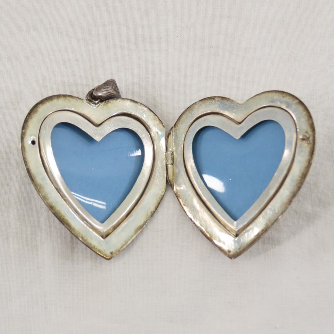Vintage Sterling Silver Heart Jewelry 81+ grams - 3