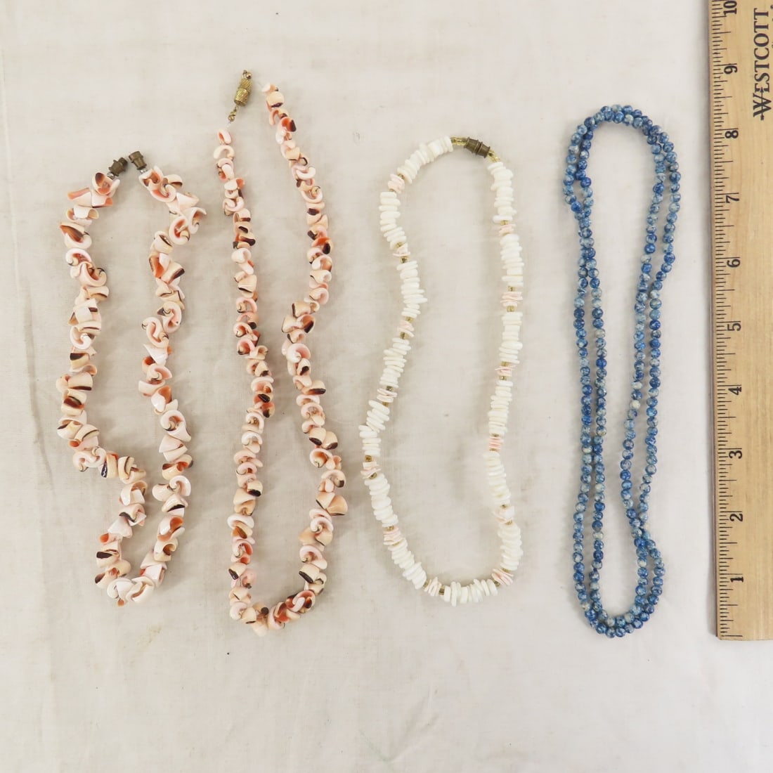 Shell & Silver Plated Jewelry, Rosaries and More - 3