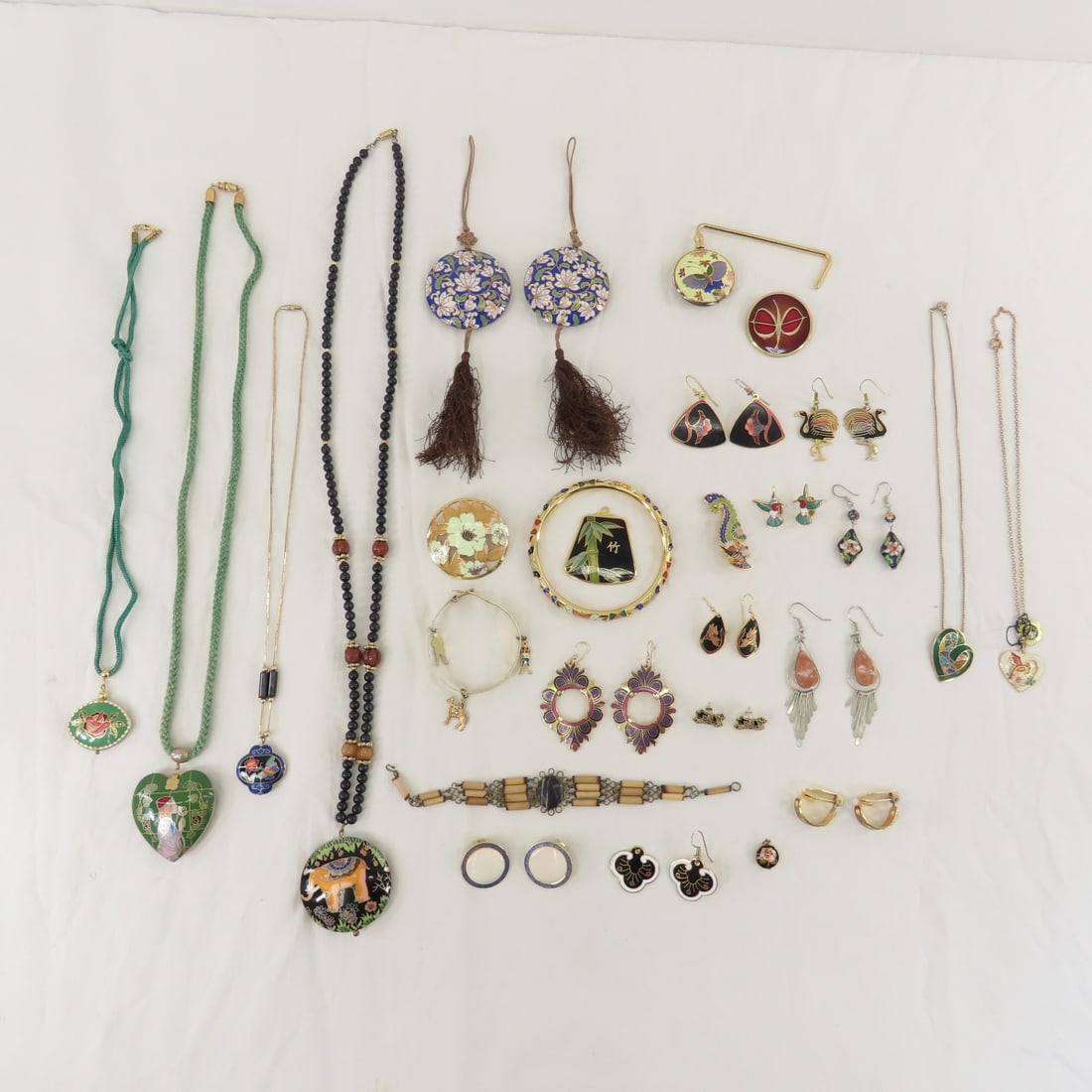 Gervais, Roman, Isle of Skye & Other Jewelry: Gervais, Roman, Isle of Skye & Other Jewelry - enameled and other jewelry. Lot size: 9x7x5", 1 lb Photos are part of description. (Live Auctioneers only shows a max of 20 photos). Please ask