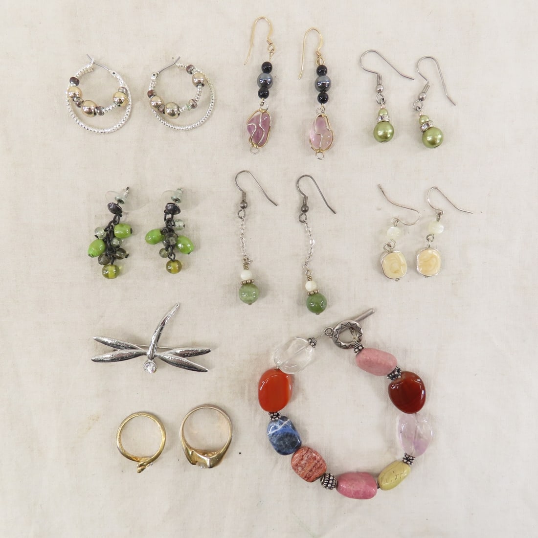 Stone, Glass Bead and Other Fashion Jewelry - 6