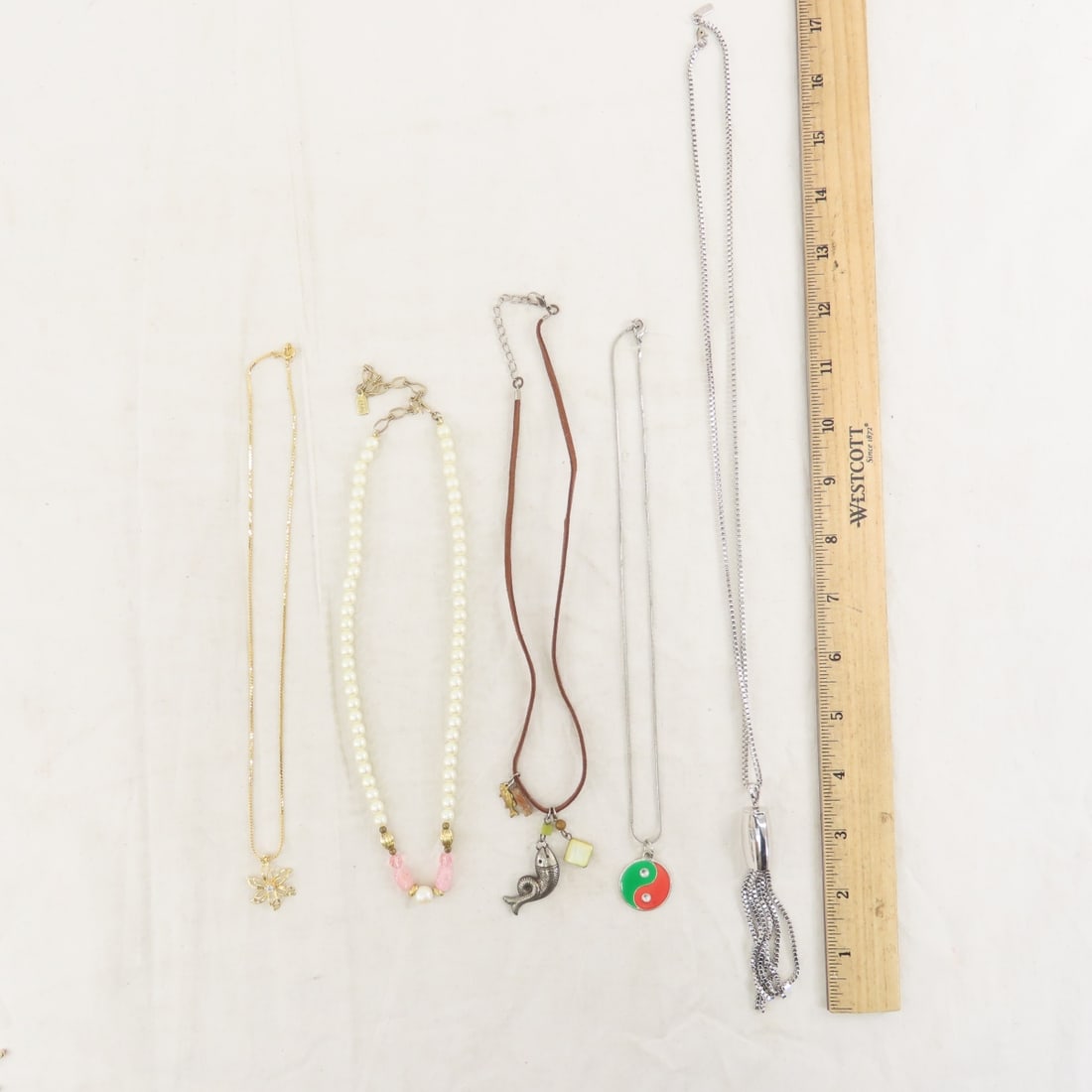 Vintage Jewelry and Box- some signed - 11