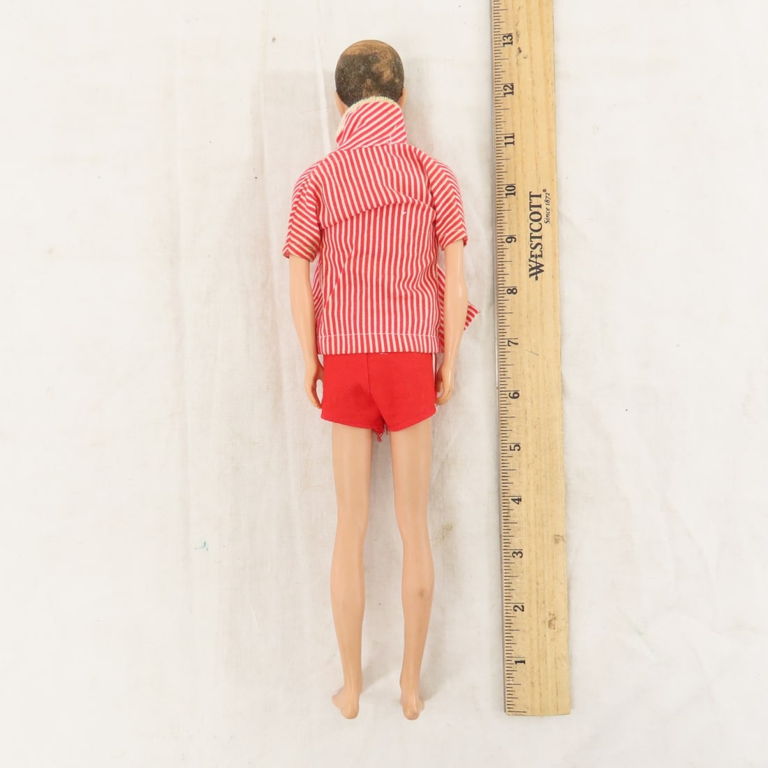 1961 Flocked Brunette #0750 Ken Doll - 6