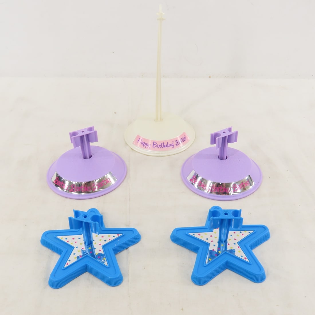 20+ 1980-2000's Barbie Dolls-Blonde - some stands - 20